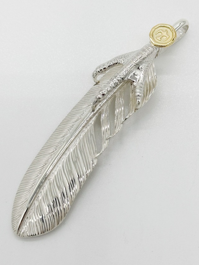 THE SUN EF/old type Silver eagle foot feather top R K18ep custom