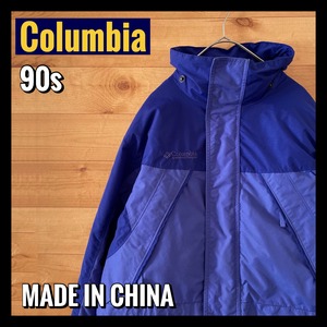 【Columbia】90s マウンテンパーカー ナイロンジャケット 中綿 コロンビア US古着