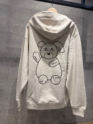 【グレージュ】TORAKUU ZIPパーカー