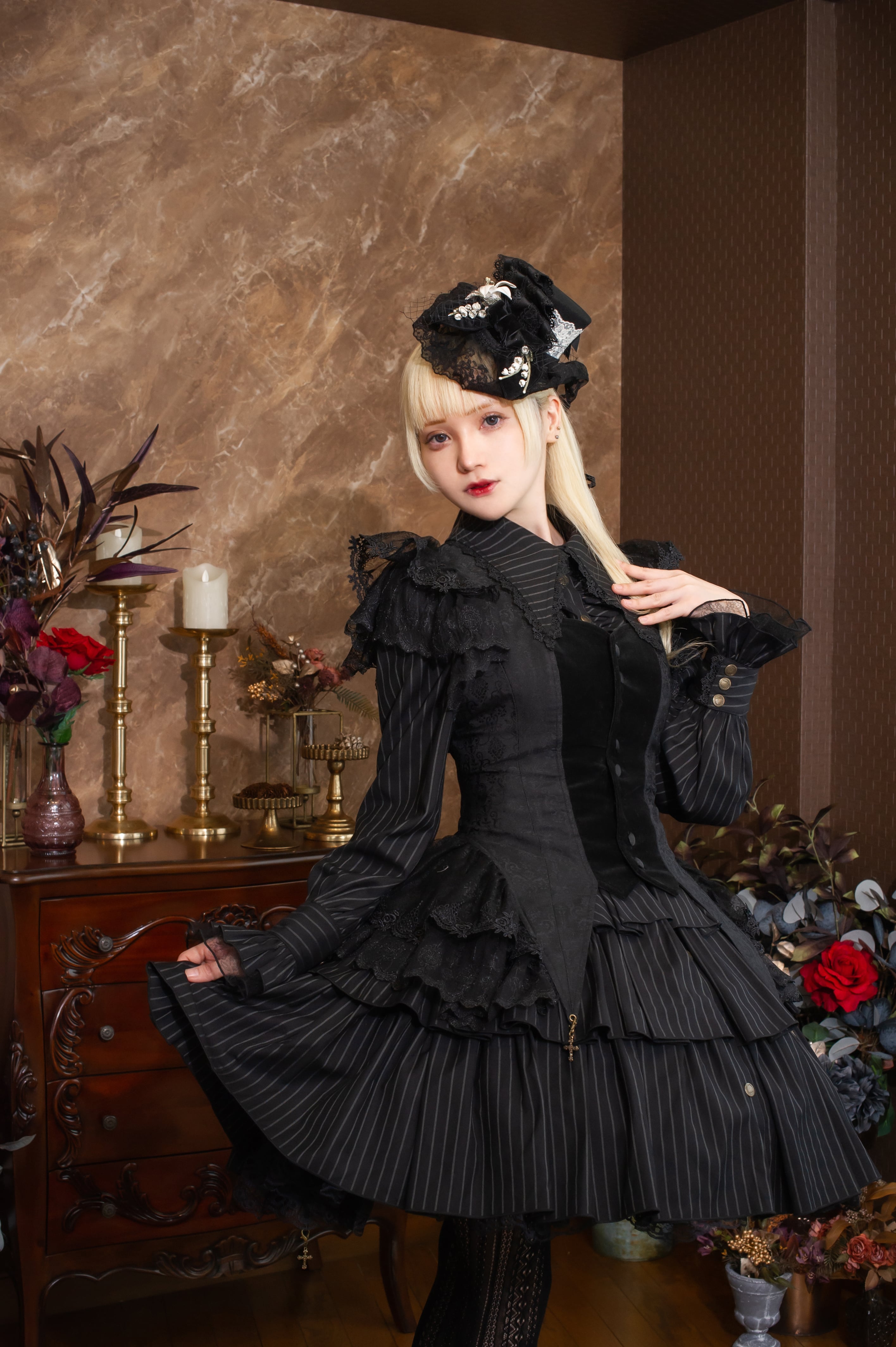 リリィ・リドル ティアードワンピース | HoshibakoWorks リリィ・リドル ティアードワンピース | HoshibakoWorks
