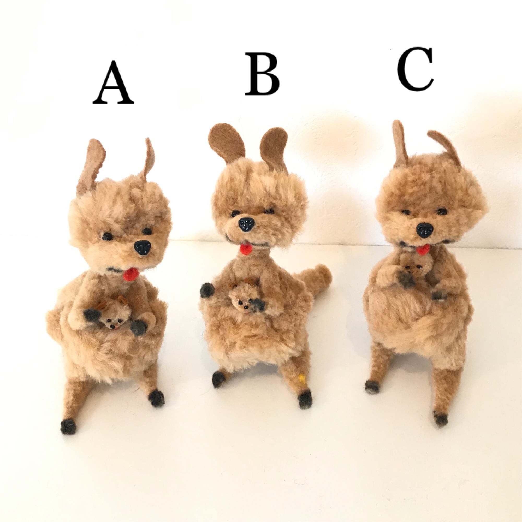 ハンガリーのモールアニマル・６点セット ハンガリーのモールアニマル・6点セット