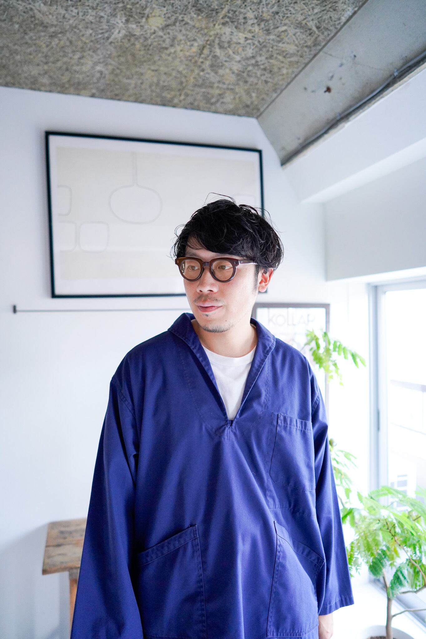 1970s〜1980s VINTAGE FISHERMAN SMOCK 1980s】 