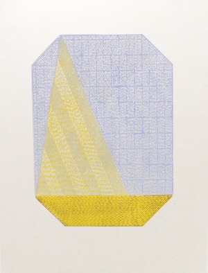 竹﨑勝代 TAKEZAKI Katsuyo 'sail' /woodcut print/sheet