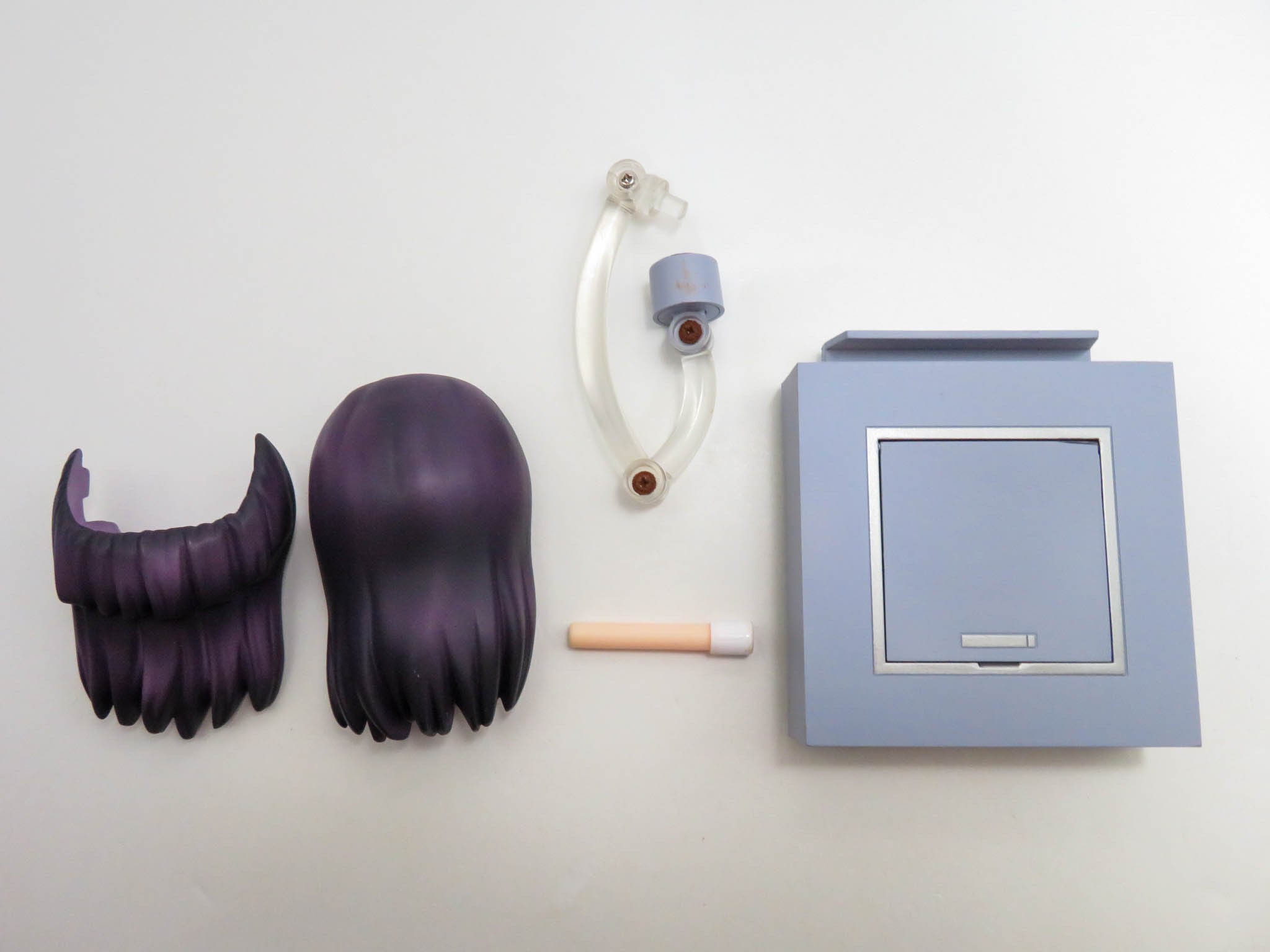 再入荷(A−ランク)【233】 山田葵 髪パーツ 逆さロング ねんどろいど