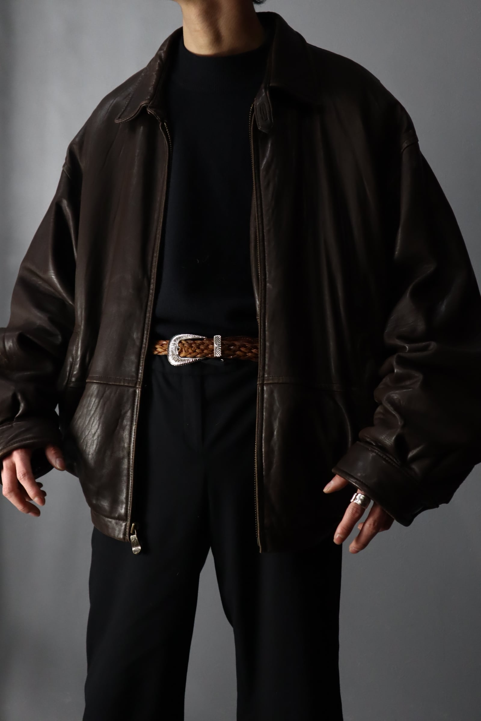 NAUTICA/ノーティカ Vegan Leather Jacket