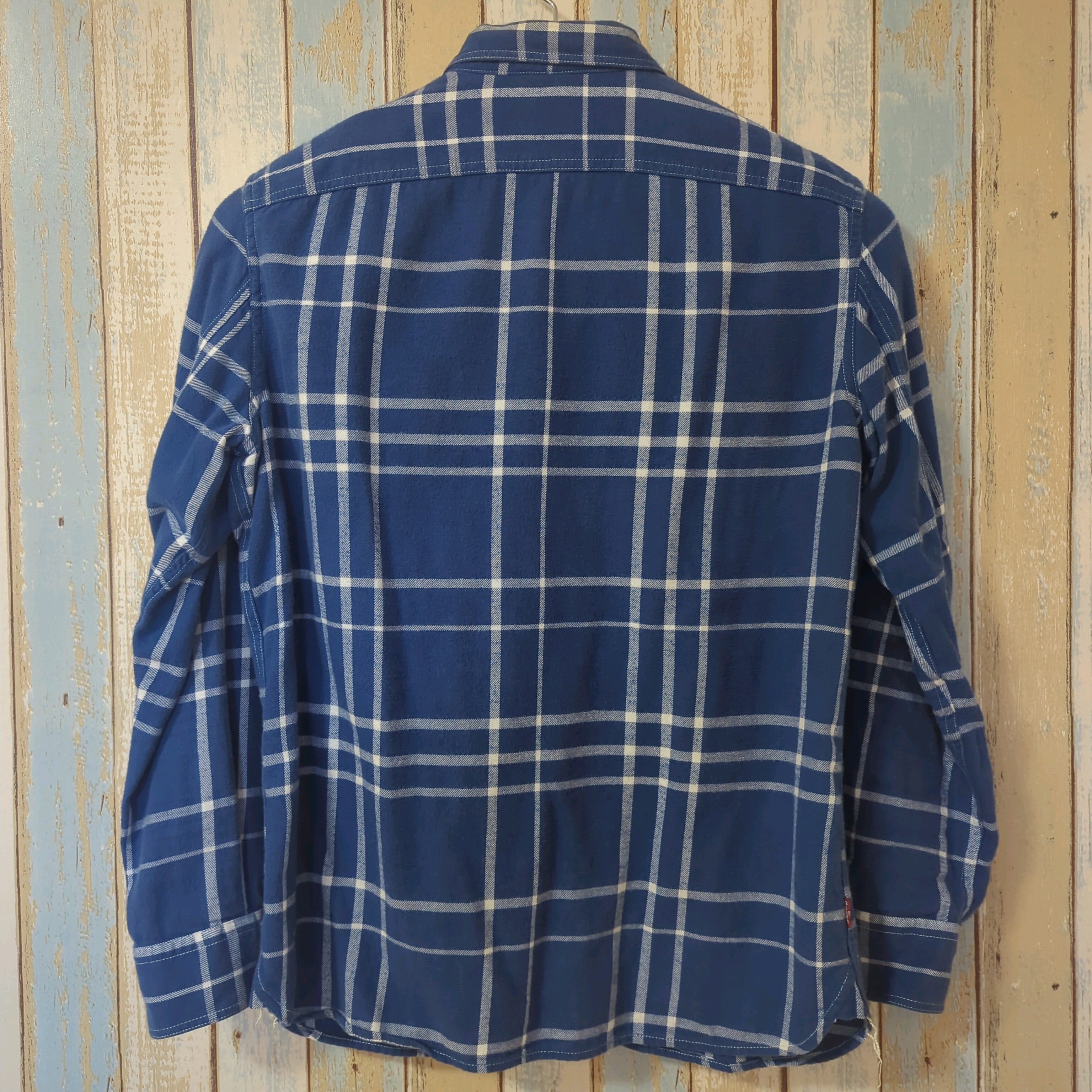 Levi's リーバイス 青白チェックネルシャツ | Bikers Classic Rags