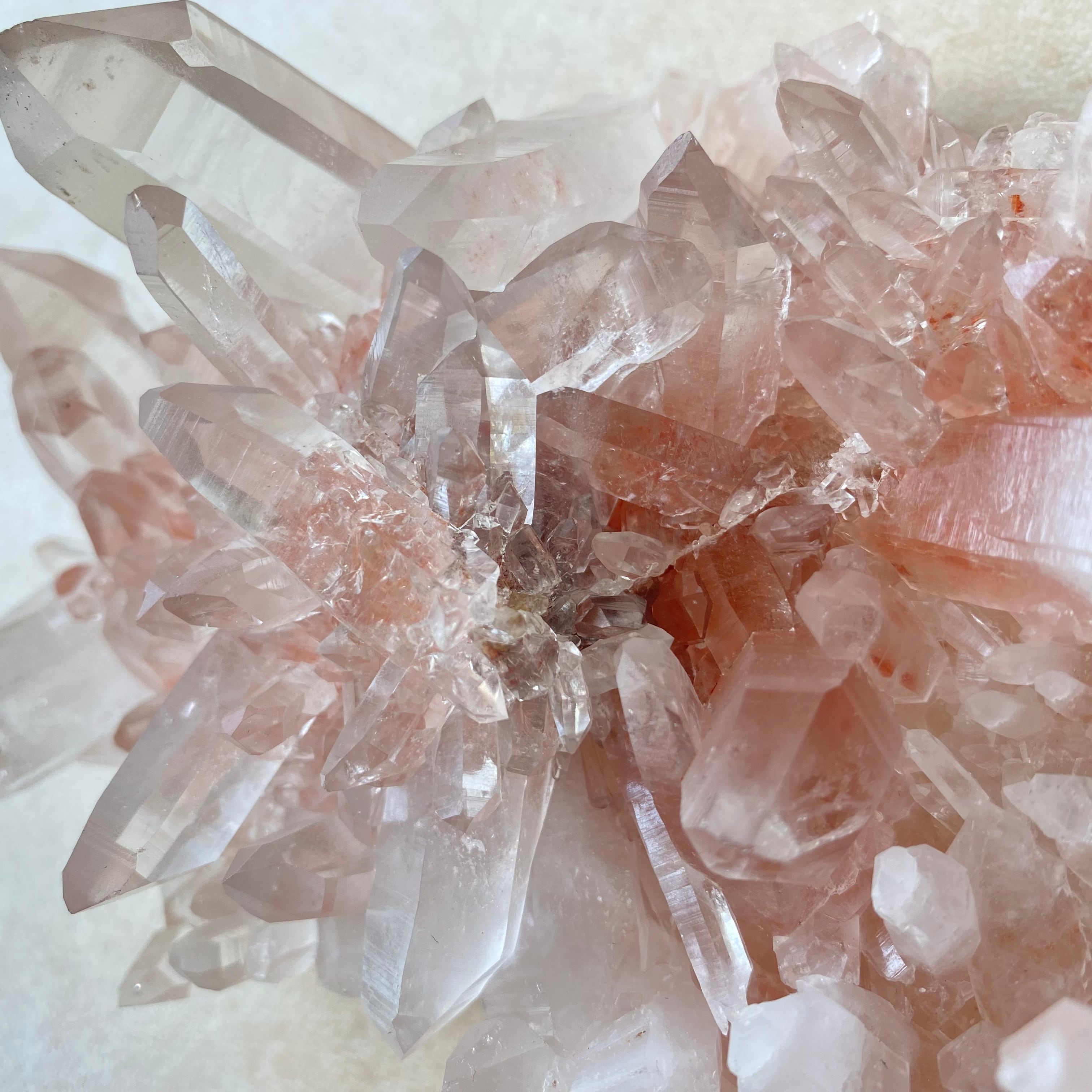 Himalayan Pink Samadhi Crystal Cluster ♡ヒマラヤン ピンククオーツ 