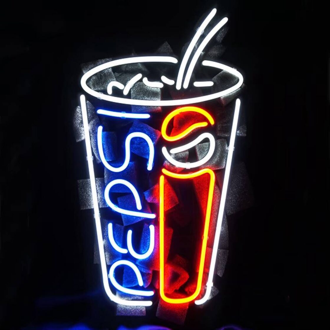 ペプシ コーラ PEPSI ネオン看板 ネオンサイン カフェ 飲み物 オーダー 