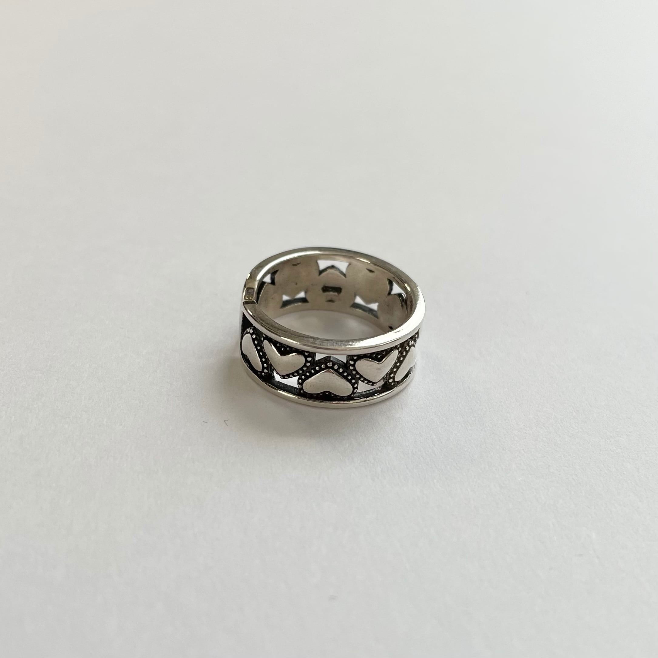 SILVER925 TWIST DESIGN RING/シルバー/リング