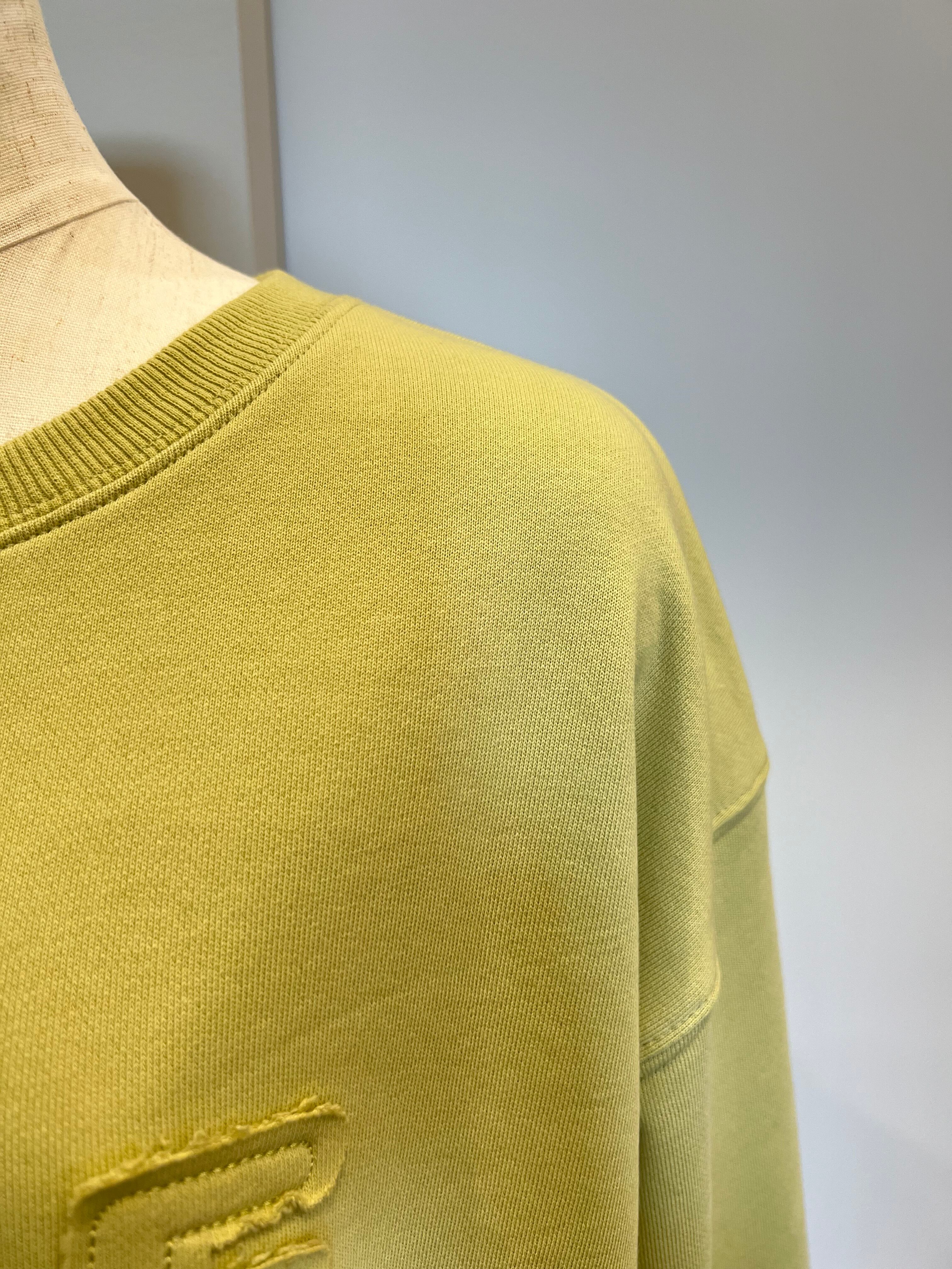 【SELECT】刺繍アップリケロゴトレーナー