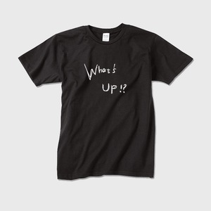 What's Up!? BLACK メンズ Tシャツ S