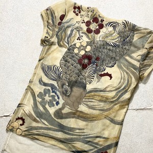 vintage MASAKI MATSUSHIMA PARIS power-net “carp” | NOIR ONLINE
