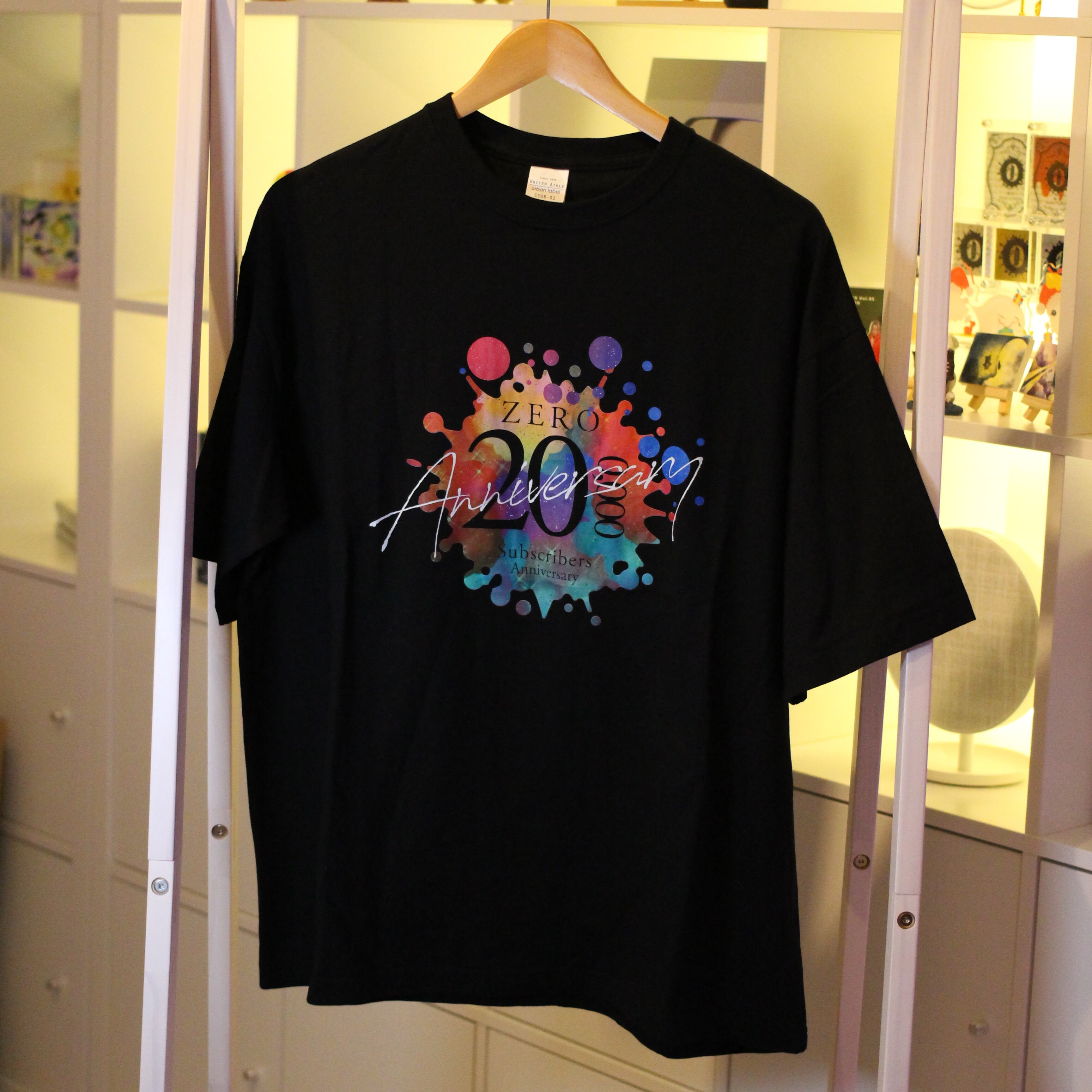 ※二宮着用※20万人記念「ゼロスパークリング」ビッグシルエットTシャツ(L)※発送時期:11月末~12月初旬頃