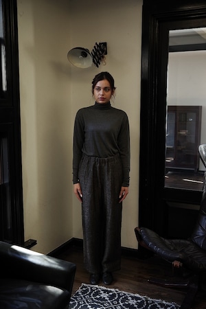 Super 100's Merino High Neck P/O