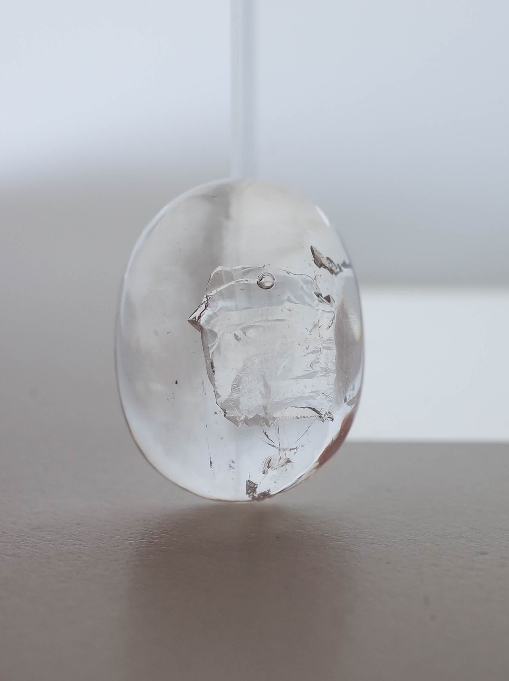 水入り水晶 - a13