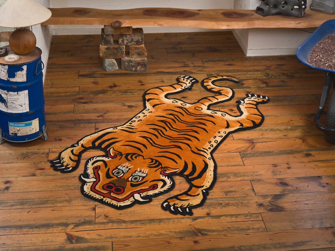 Tibetan Tiger Rug 《Lサイズ•プレミアムウール360》チベタンタイガー