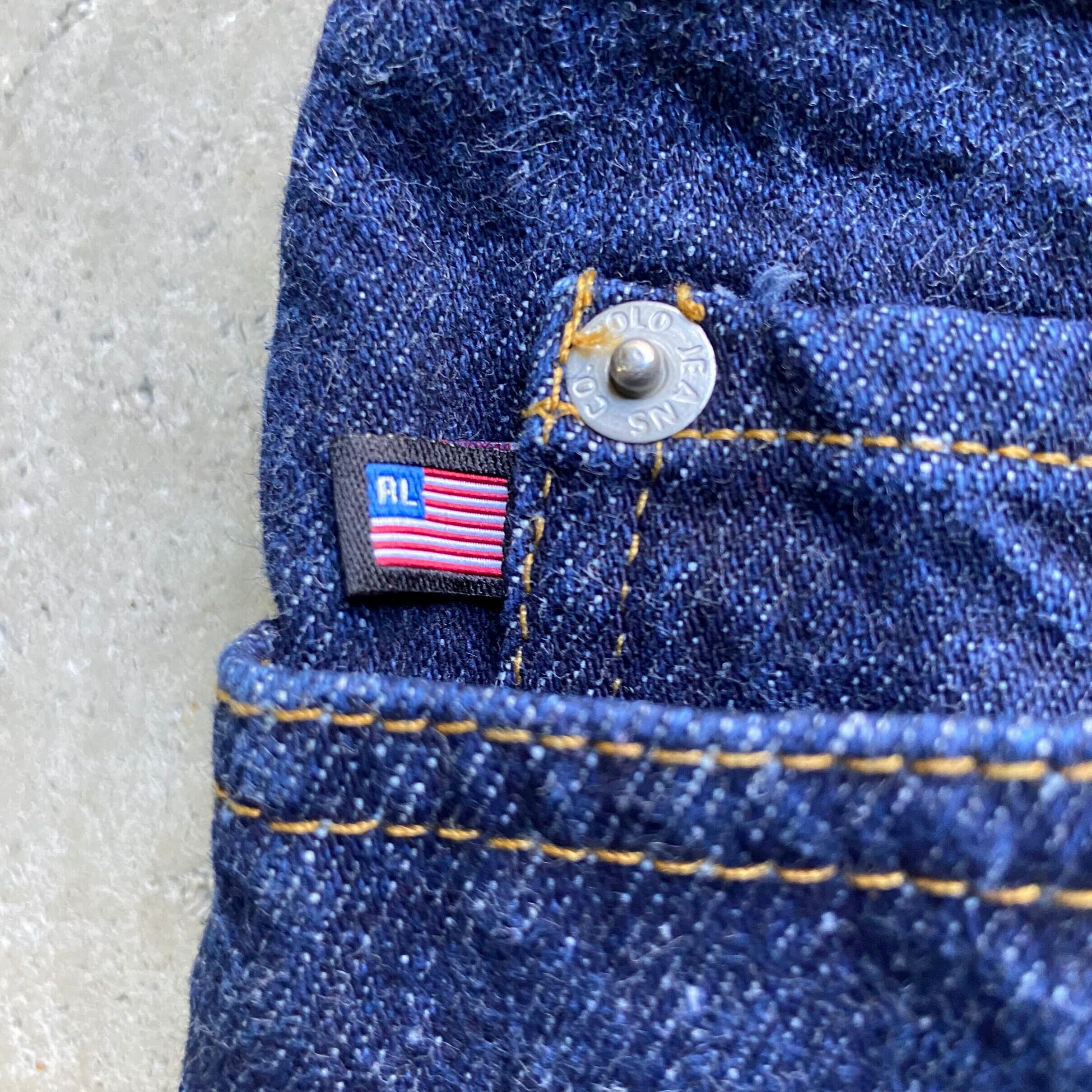 Polo Jeans Company ポロジーンズ Ralph Lauren ラルフローレン ショートパンツ デニムパンツ 濃色 レディースs相当 古着 デニムパンツ Cs29 50 Ha10 Cave 古着屋 公式 古着通販サイト