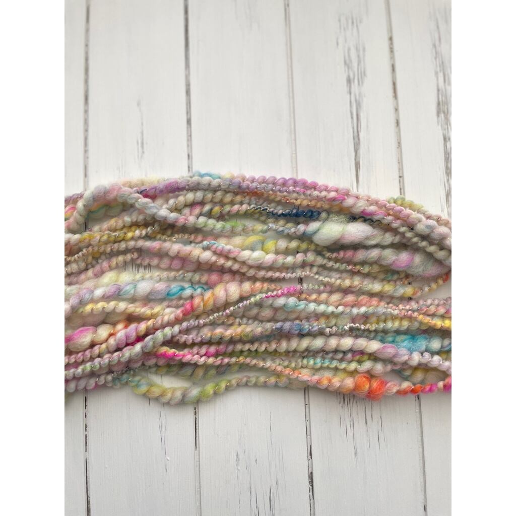 アートヤーン  手紡ぎ糸【22-0109】