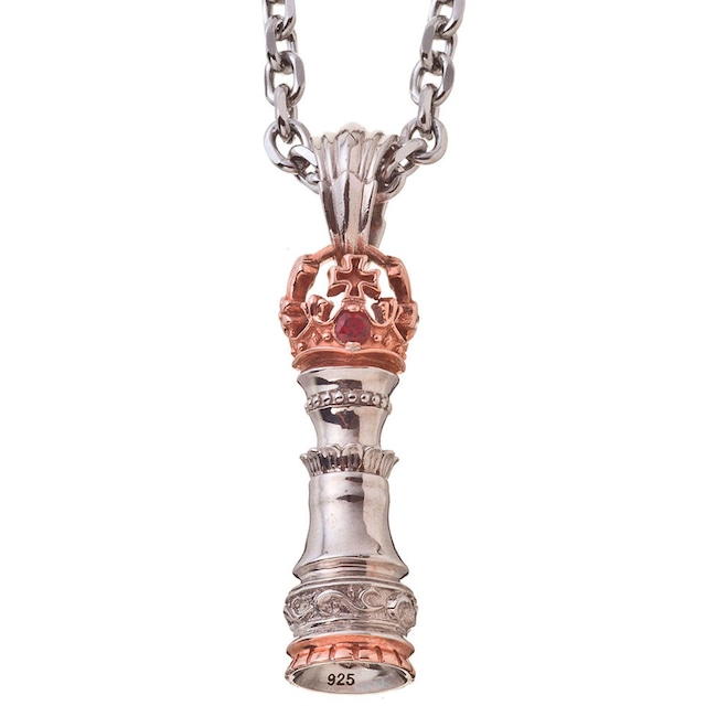 ホイッスルクイーンチェスペンダント  ACP0318　Whistle queen chess pendant　 シルバーアクセサリー Silver Jewelry Brand