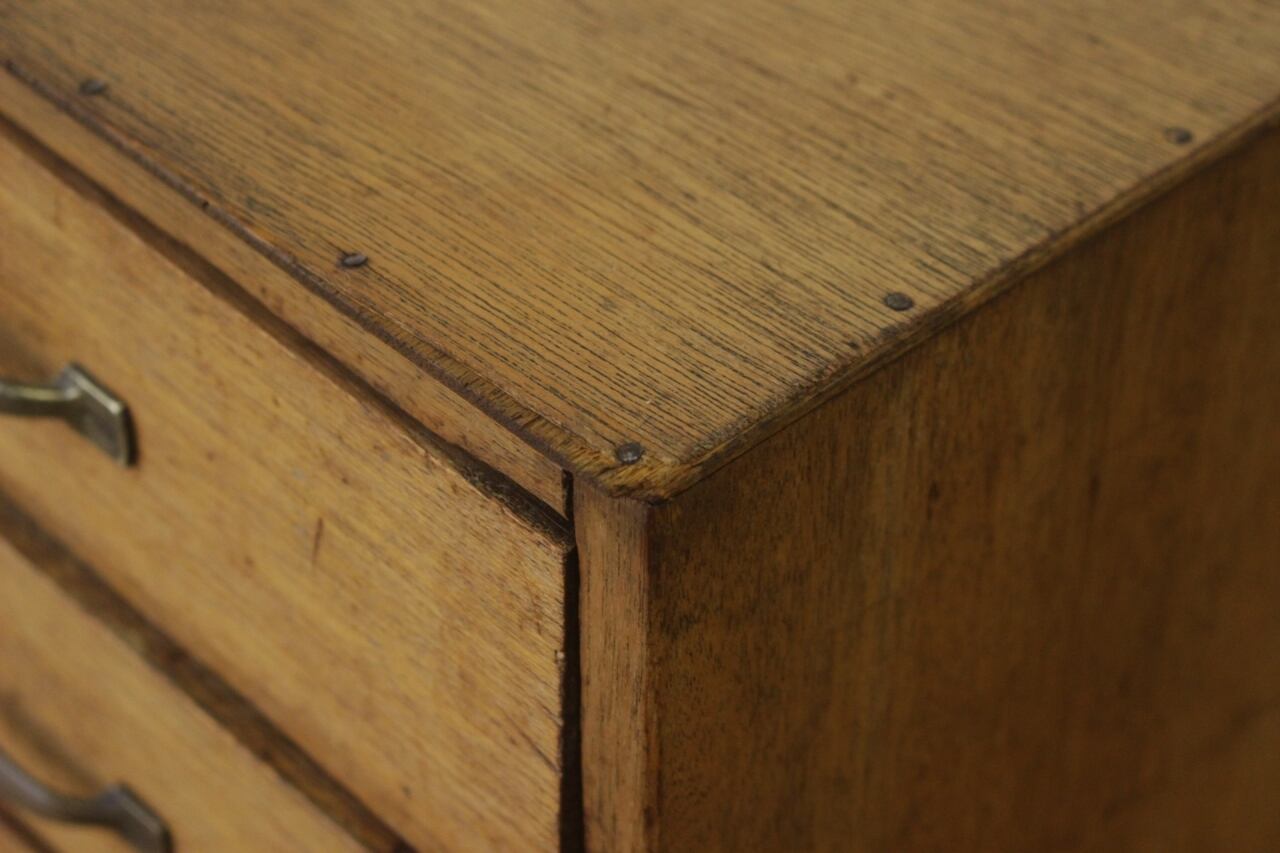 ヴィンテージ　3杯小引き出し　レターケース　古道具　ドロワー　抽斗 収納 レトロ 卓上小引き出し 抽斗 3杯 収納 小物入れ レターケース A4