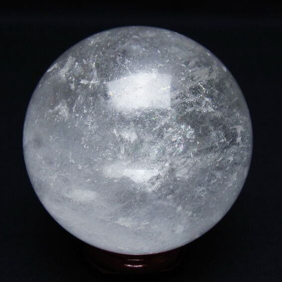 水晶 丸玉 65mm スフィア 置物 水晶玉 一点物 151-8854