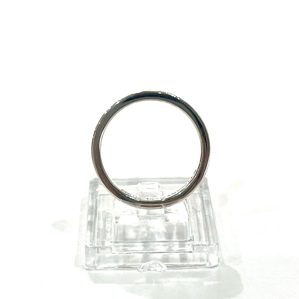 TIFFANY＆CO】【10号】2390 ティファニーaddressナローリング 指輪