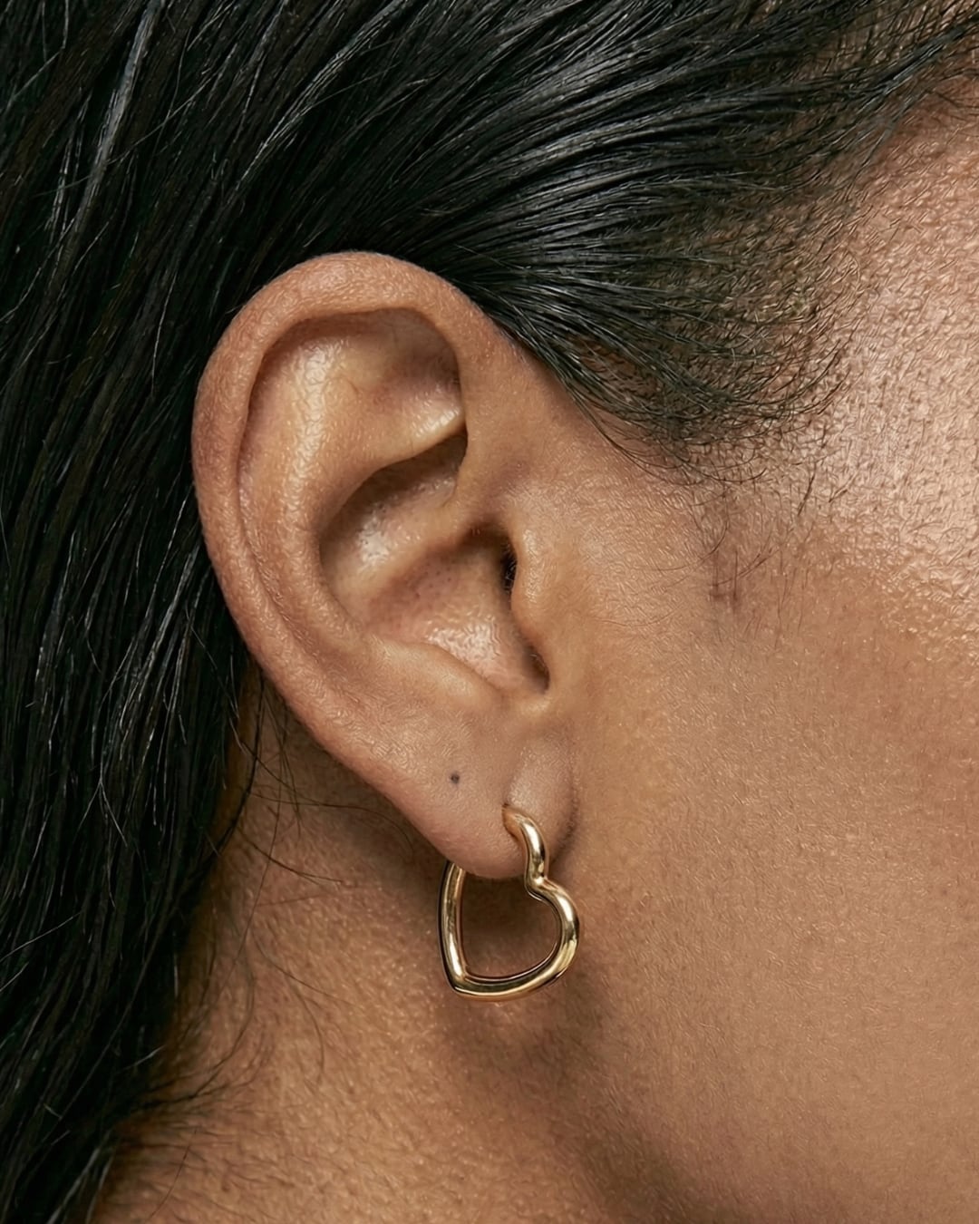 316L Heart Pierce Gold