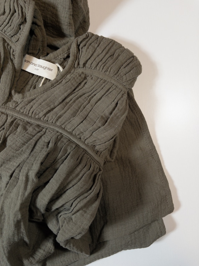 《即納》son and daughter / Nanette Dress 1-2Y/3-4Y