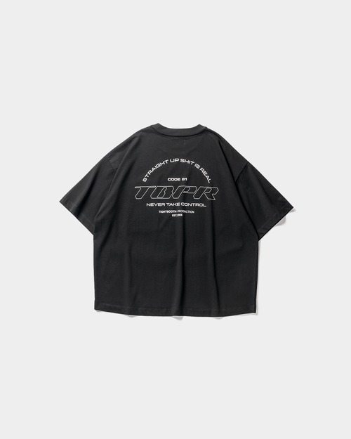 TIGHTBOOTH STRAIGHT UP T-SHIRT BLACK
