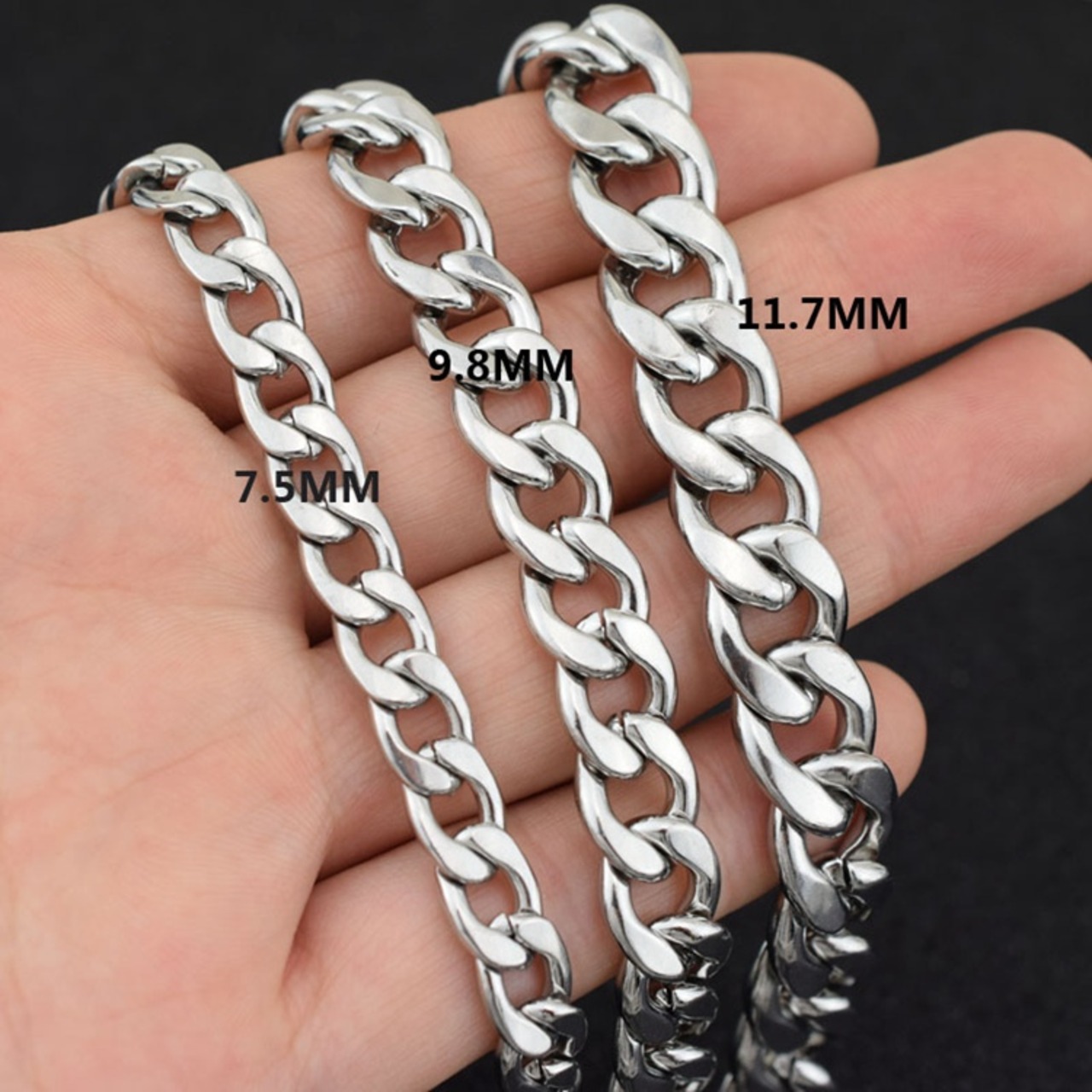 【ONE ENOUGH】★btsジョングク着用★チェーンブレスレット ☆BTS ジョングク☆ONE ENOUGH☆Surgical Matt Chain Bracelet