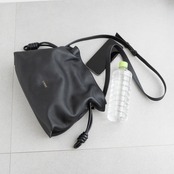 ロエベ フラメンコ クラッチ ミディアム ショルダーバッグ ブラック レザー