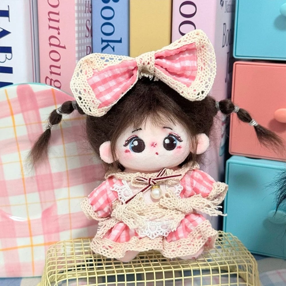 推し活アイテム 撮影用アイテム 10cm 15cm ピンク レース ギンガム 推し活アイテム 撮影用アイテム 10cm 15cm ピンク レース ギンガム