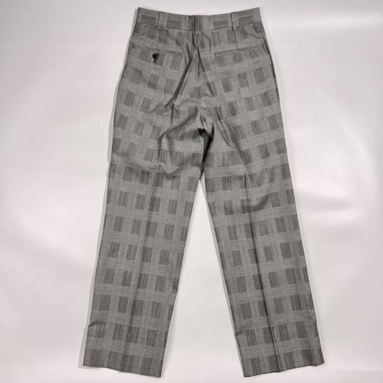 上下 J.PRESS ジェイプレス NEW ENGLAND MODEL グレンチェック テーラードジャケット スラックス セットアップ スーツ (上)90-76-165(下)70/グレー系 メンズ