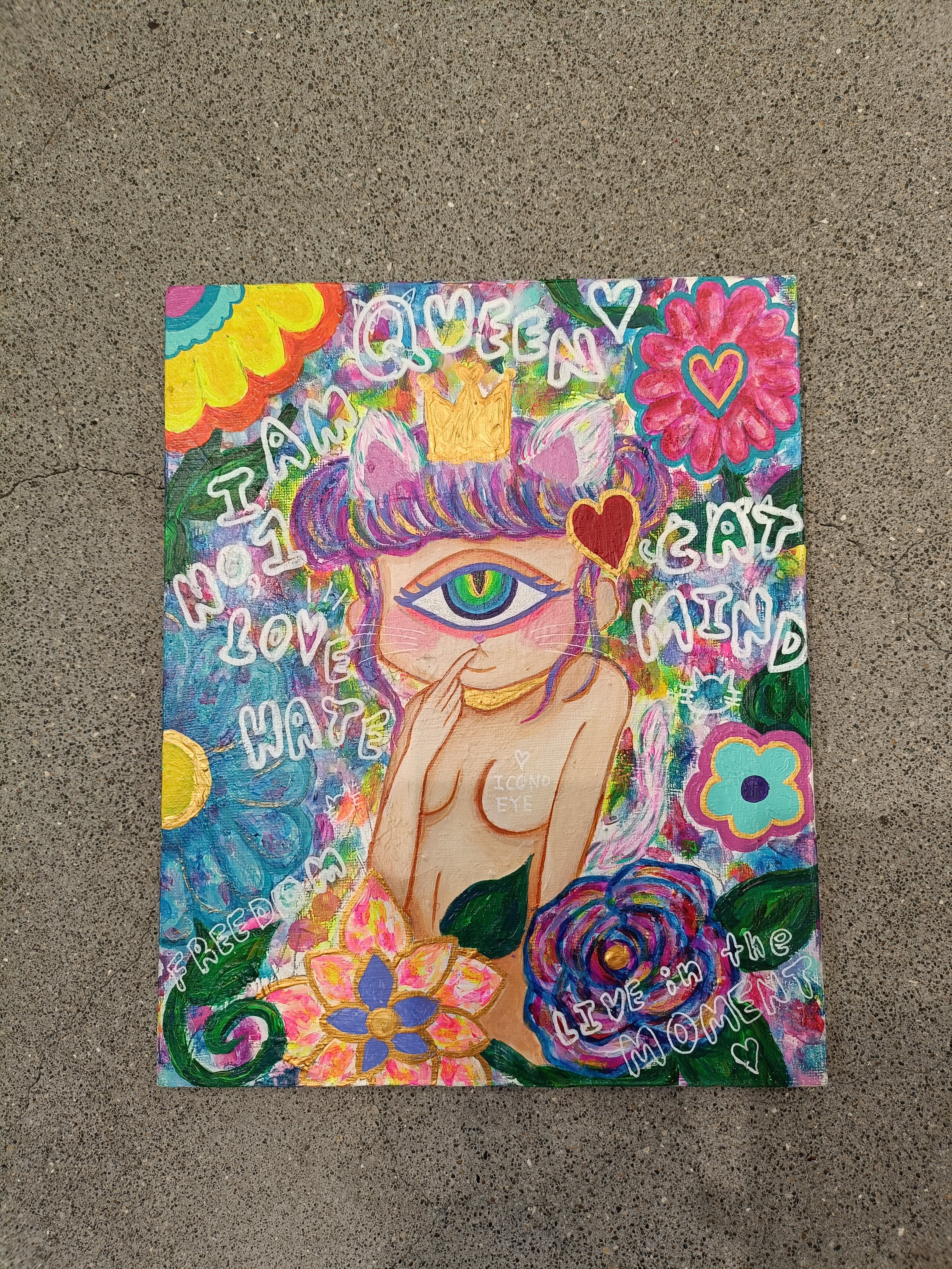 愛と狂気のマーケット出展作品】Icono-Eye-再生01- | Icono-Eye:Chika