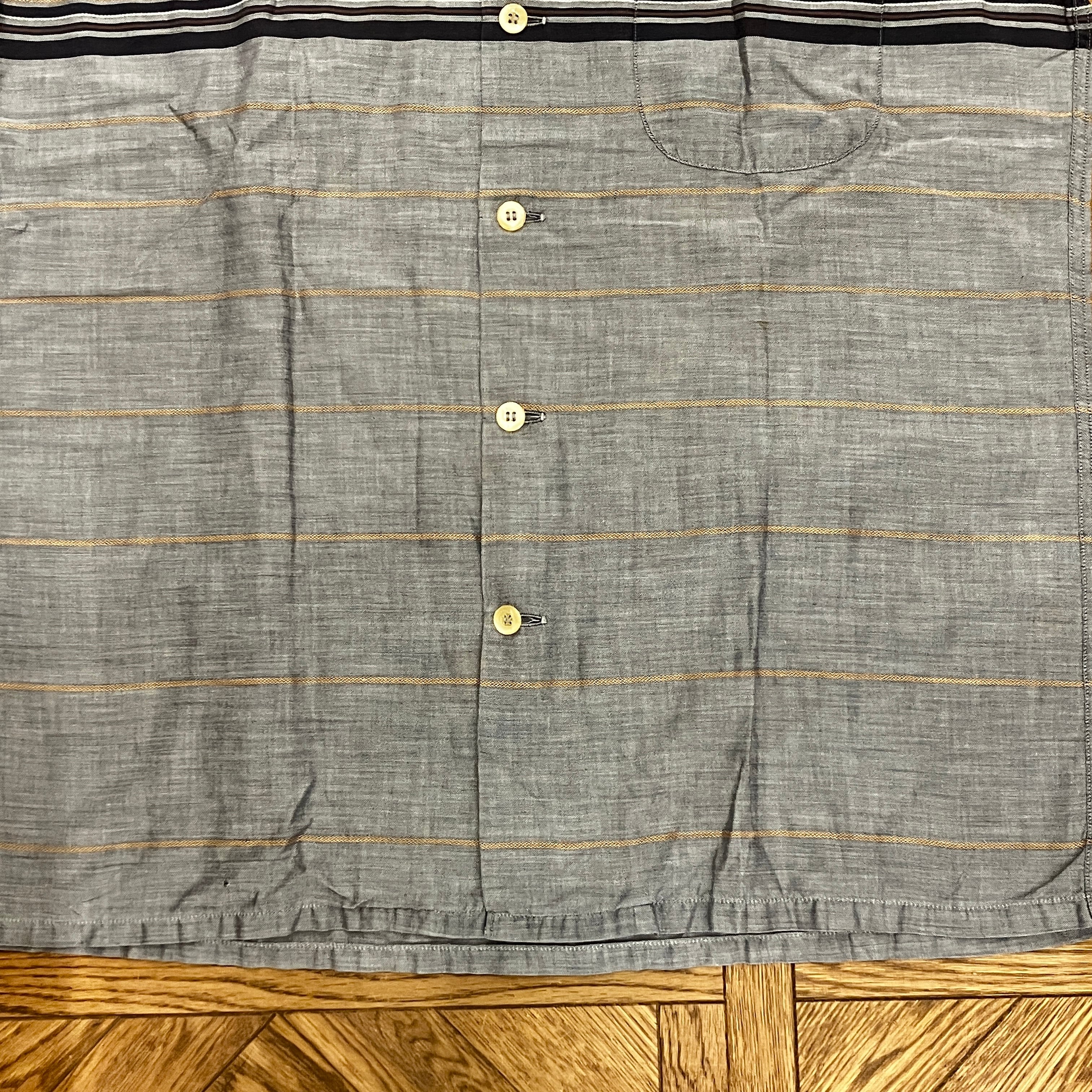1960'S MANHATTAN S/S BORDER SHIRT | safarionline