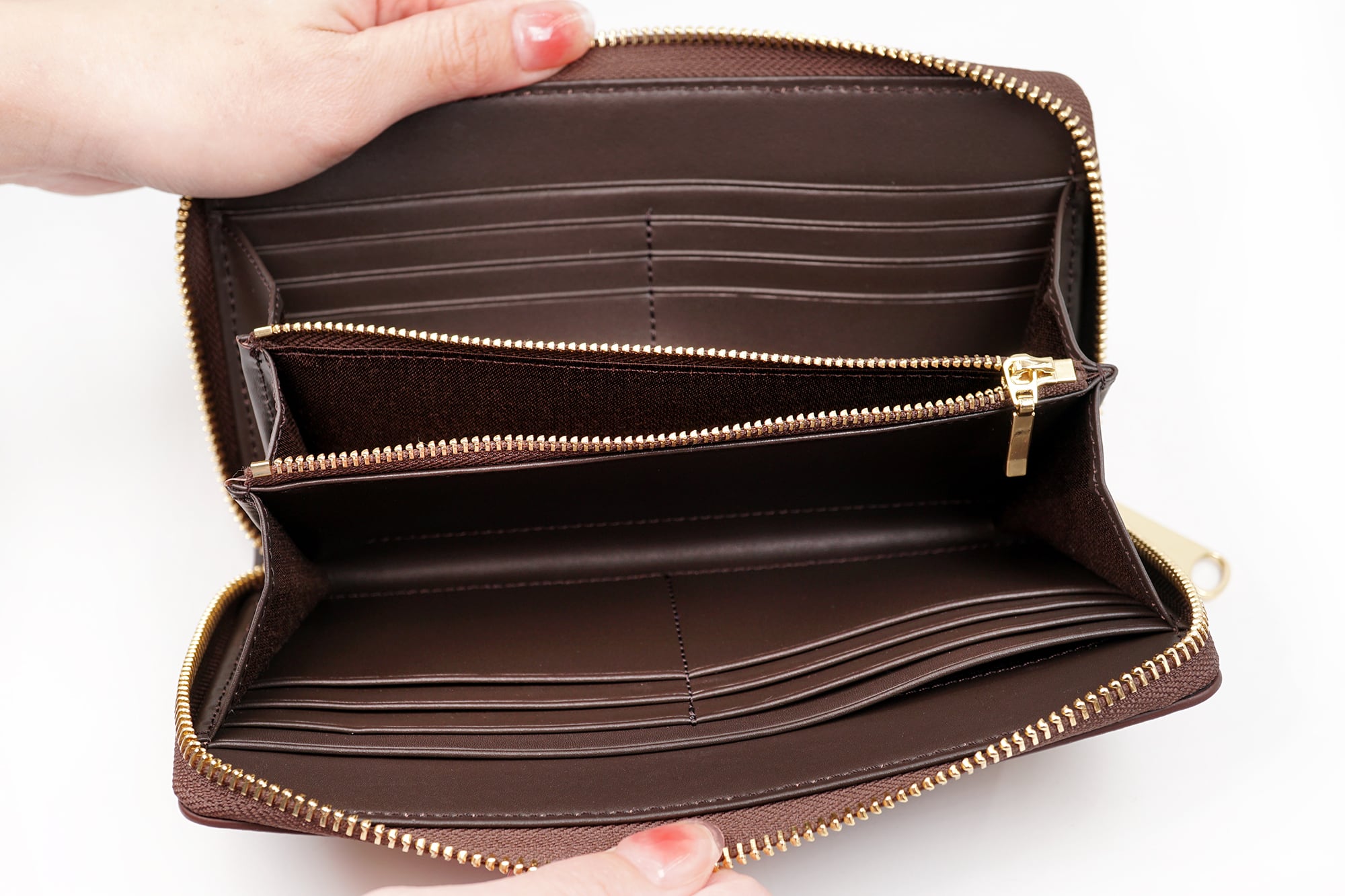 くまちゃんブラウニー長財布（牛革製）／お菓子な革小物 | EARL'S