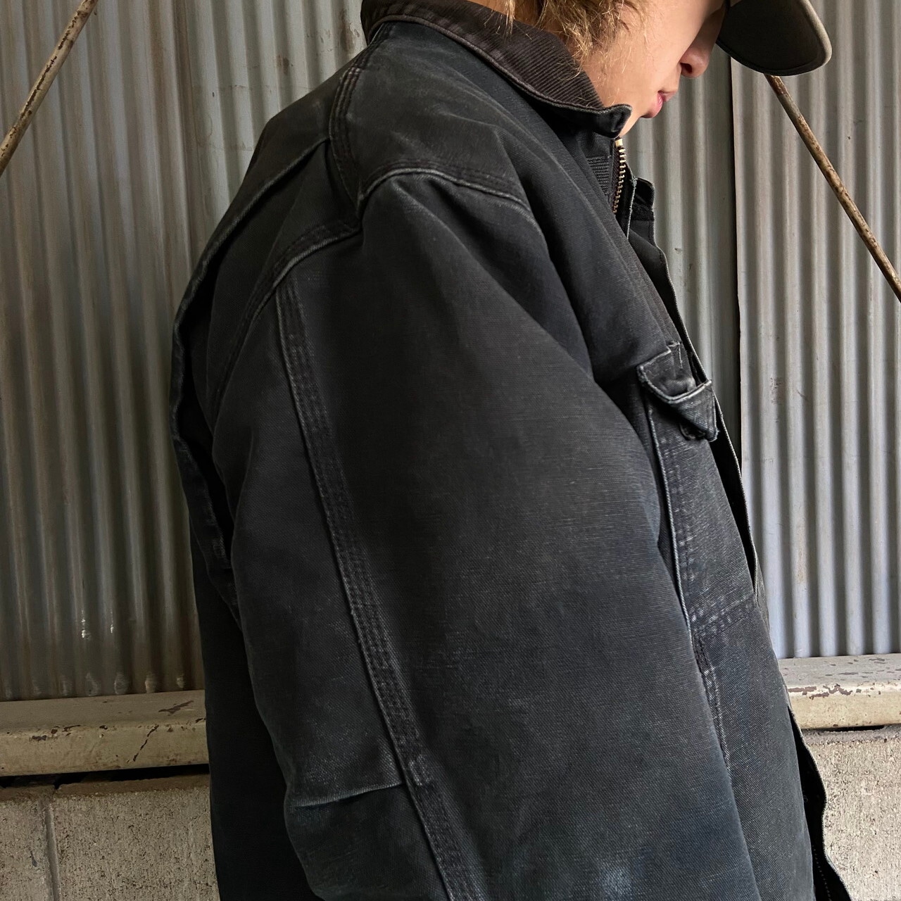 ビッグサイズ Carhartt カーハート 企業ロゴ刺繍 トラディショナル 