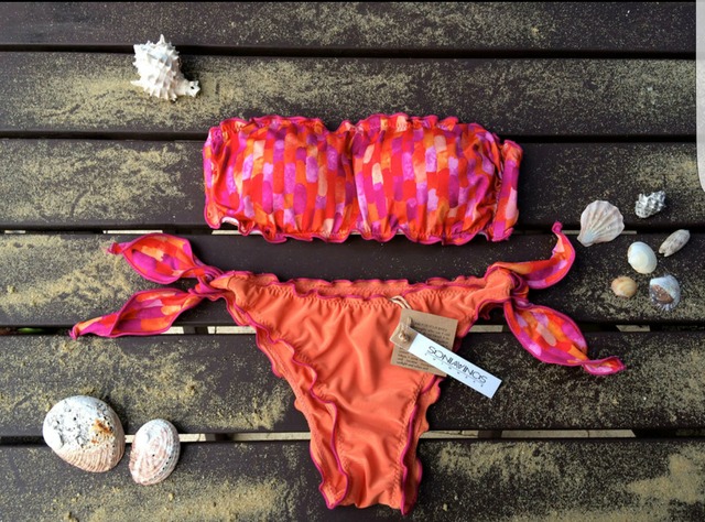 Floral Orange Bikini♥