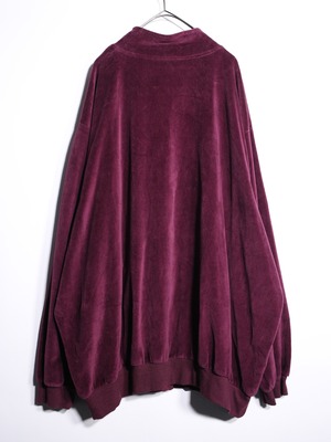 "KING SIZE" XXXL super over silhouette velours jacket