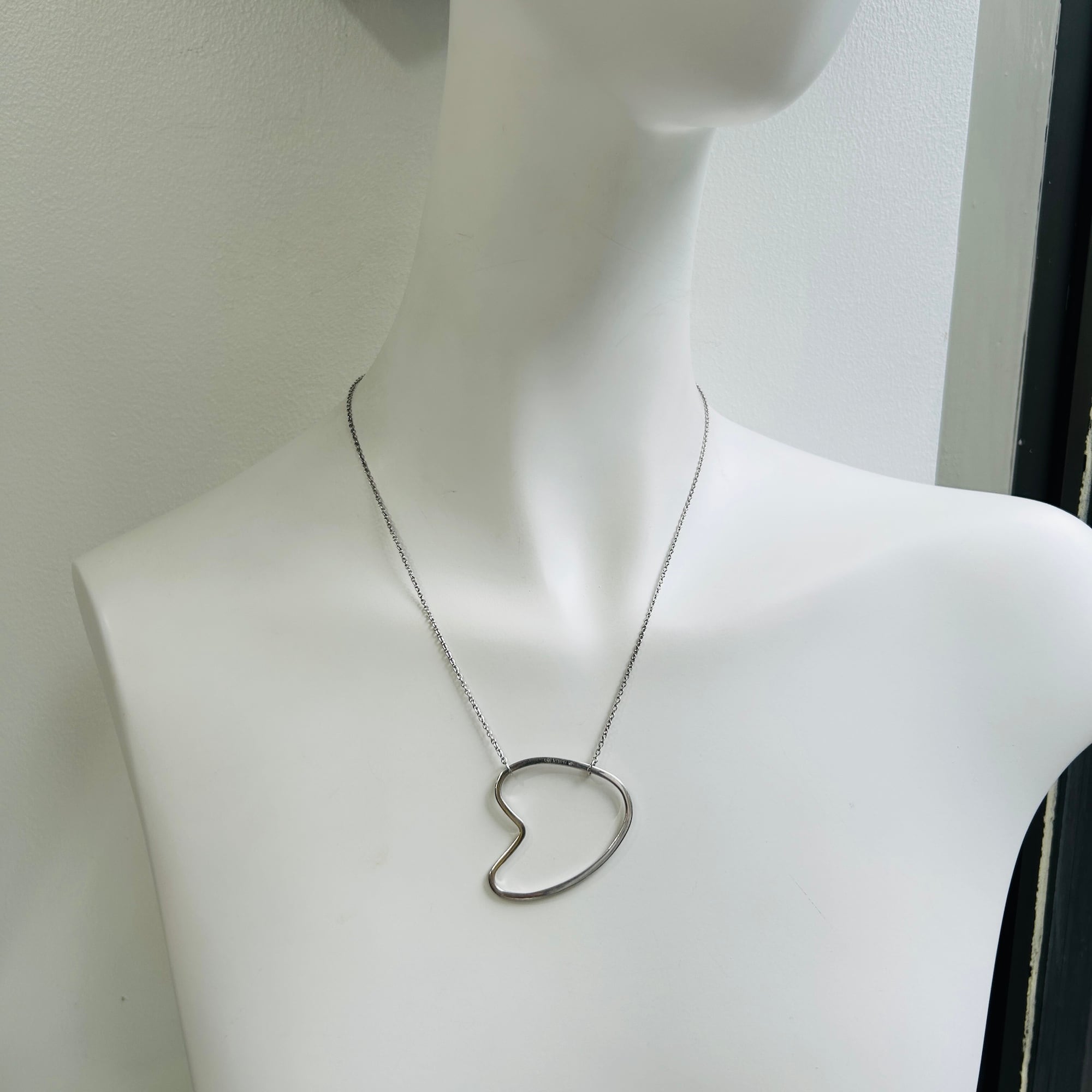 フランスシルバー925 OPEX ハートネックレス（47-52cm） | Milo