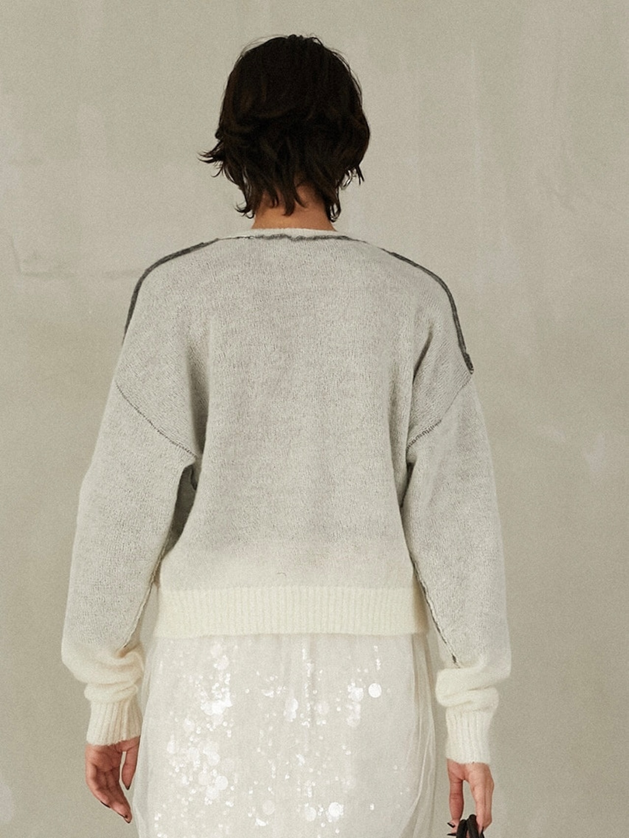 【25AW】PRANK PROJECT プランクプロジェクト / Reversible Mohair Knit / リバーシブルモヘアニット - 12