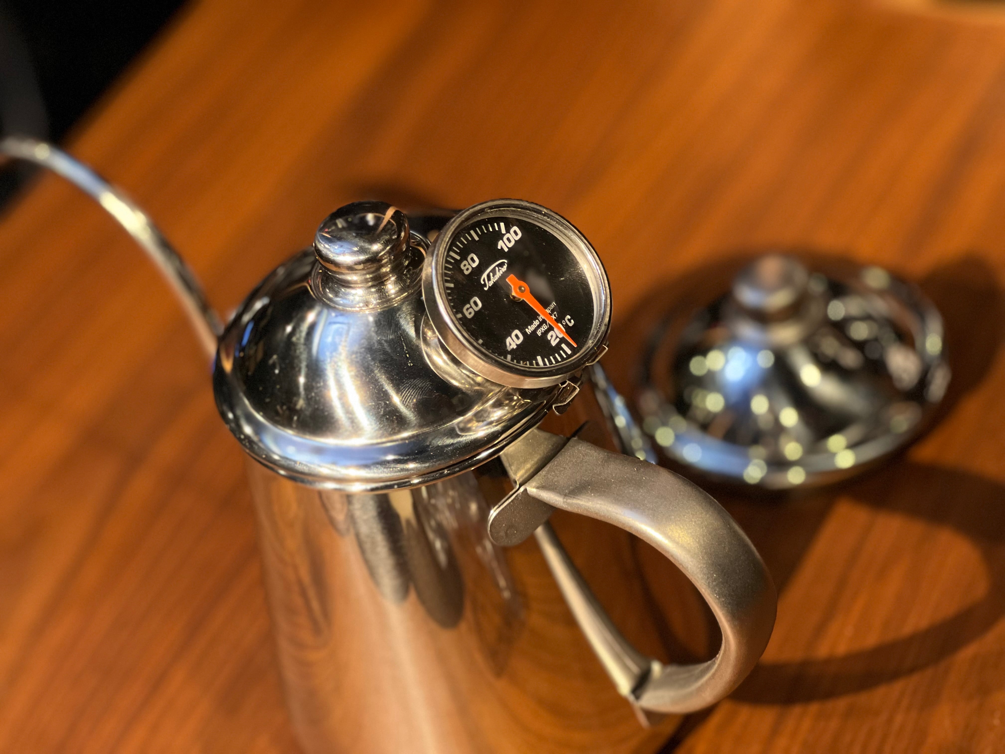 タカヒロ ドリップポット専用 サーモメーター用穴付き蓋 | COFFEE LAB