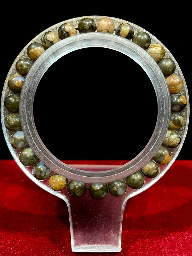 4) 調和と癒しのメロディ・ストーン「ケセラ・ストーン」ブレスレット6mm