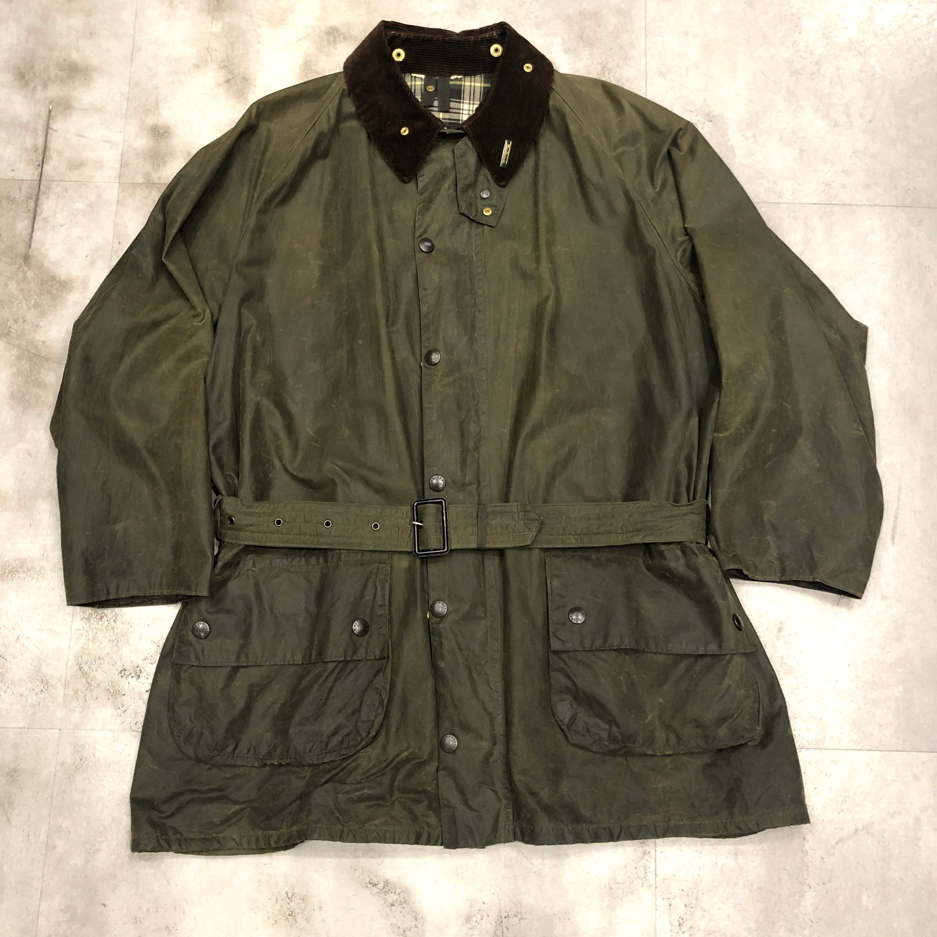 BARBOUR GAMEFAIR WITH ADD BELT 1980's size : 46 | safarionline