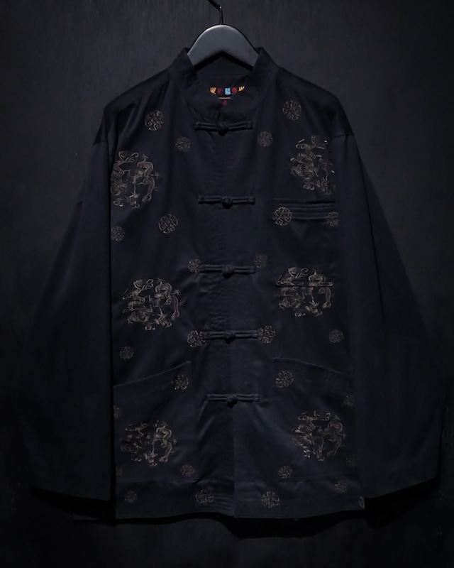 【WEAPON VINTAGE】Dragon Embroidery Vintage China Shirt Jacket