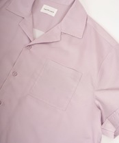 Flower back print shirt［HSS002］