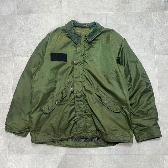 US NAVY インパーマブルジャケット　デッキジャケット　70s アメリカ海軍