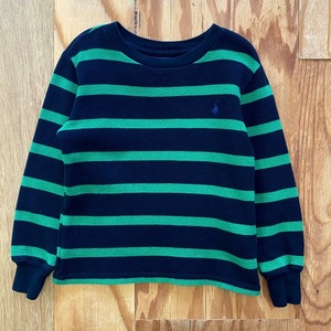 [kids]" POLO Ralph Lauren" L/S waffle Shirt ポロ ラルフローレン ワッフル ロンT [キッズ4T]