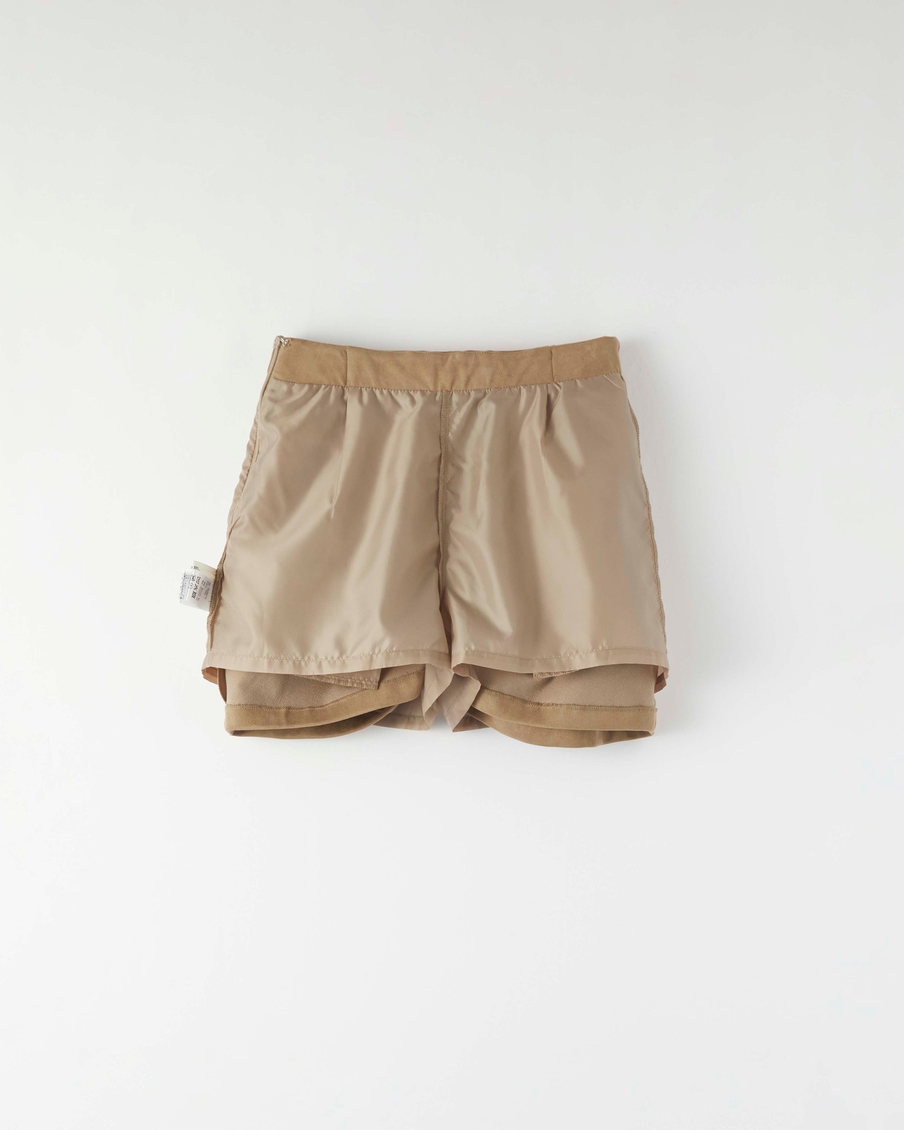 DU250719 Fake Suede Skirt Pants 【ser up可】