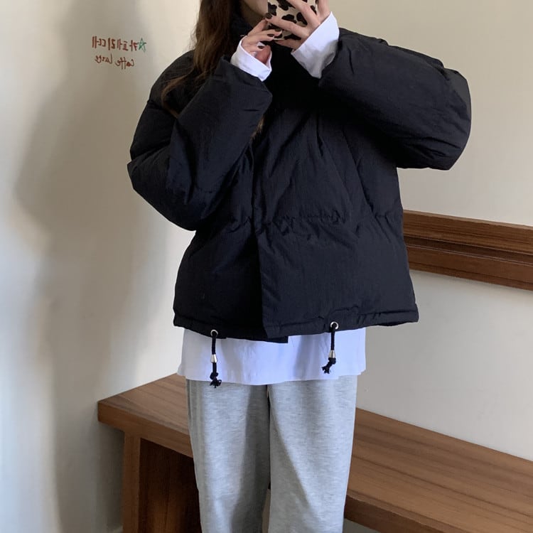 早い者勝ち 新品 ゆったりする 厚手 スタンドカラー パンの服 暖かい シンプル 大人気 気質